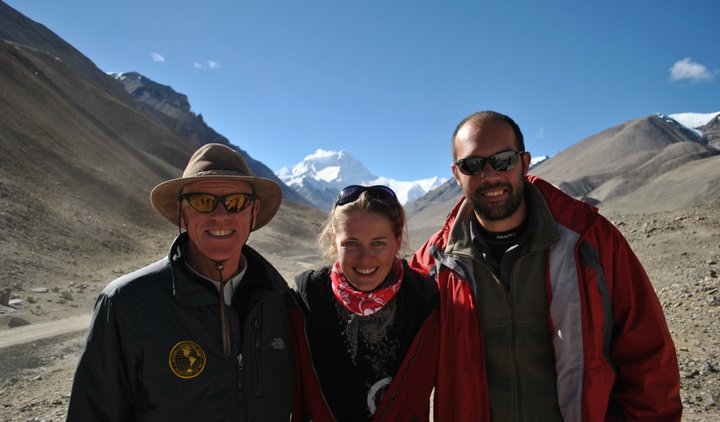 Picture from the north base at Himalayas