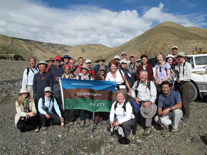 National Geographic Expedition Team at Himalayas