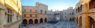 Grand Magistrate Palace, Old Town, Rhodes, Greece
